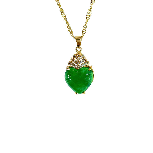 Royal Jade Heart